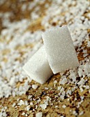 Zuckerwürfel und Salzkörner