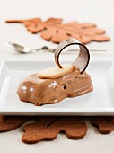Schokoladen-Honig-Parfait