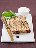 Rice terrine with dried fruits