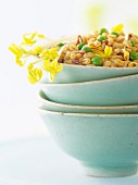 Mixed cereals with peas
