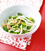 Fenchel-Bohnen-Salat mit Parmaschinken