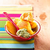Molotes (Mexikanische Mais-Kartoffelbrei-Spezialität)