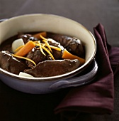 Boar Daube with orange zests