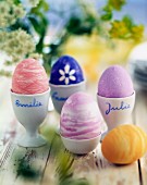 Painted eggs