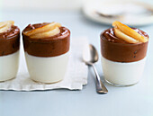 Chocolate mousse duo