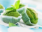 Grüne Pesto-Muffins