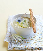 Chilled fennel soup