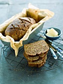 Wholemeal beer bread
