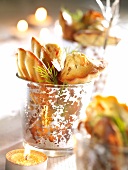 Salmon savoury Madeleines