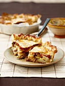 Potato and minced meat pie