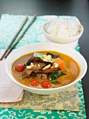 Fleisch-Gemüse-Curry