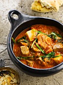 Rotes Curry mit Kalbfleisch