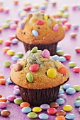 M&M's muffins