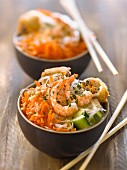 Asia-Shrimps mit Gemüse