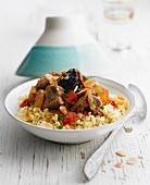 Duck and prune Tajine