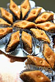 Tray of Baklava, Oriental pastries