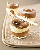 3 chocolate mousse
