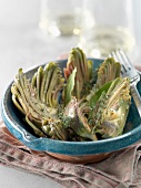 Artichokes with thyme and garlic