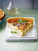 Ein Stück Quiche