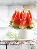 Marinated watermelon