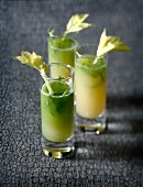 Apple and celery juice with ginger