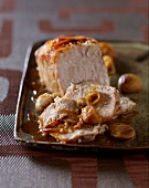 Roast pork with chestnuts