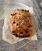 Pain au chocolat with extra chocolate chips