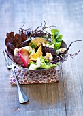 Turnip and beetroot salad