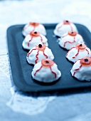 Marshmallow-Augen zu Halloween