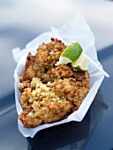 Conger fritters