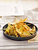 Artichoke crisps