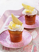 Apple-lemon cupcakes