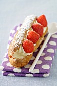 Strawberry Eclairs