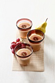 Birnen-Trauben-Cocktail