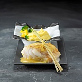 Monkfish with citronella sauce