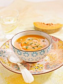 Cream of pumpkin soup