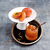 Apricot and lemon zest jam