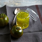Green tomato jam