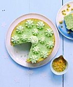 Angel Cake mit Limetten