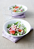 Grapefruit-roquefort salad