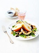 Chicken pear and grape salad