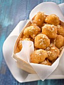 Fizzy sugar fritters