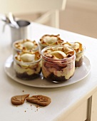 Speculos ginger biscuit cheesecake-style pies