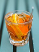 Orange liqueur cocktail