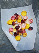 Old-fashioned vegetable chips
