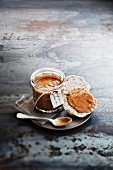 Chocolate and Speculos ginger biscuit spread