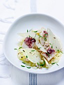Greek-style poached octopus with fennel