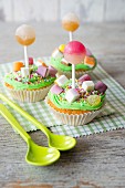 Candy cupcakes