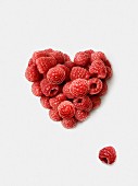 Raspberry heart