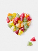 Boiled candy heart